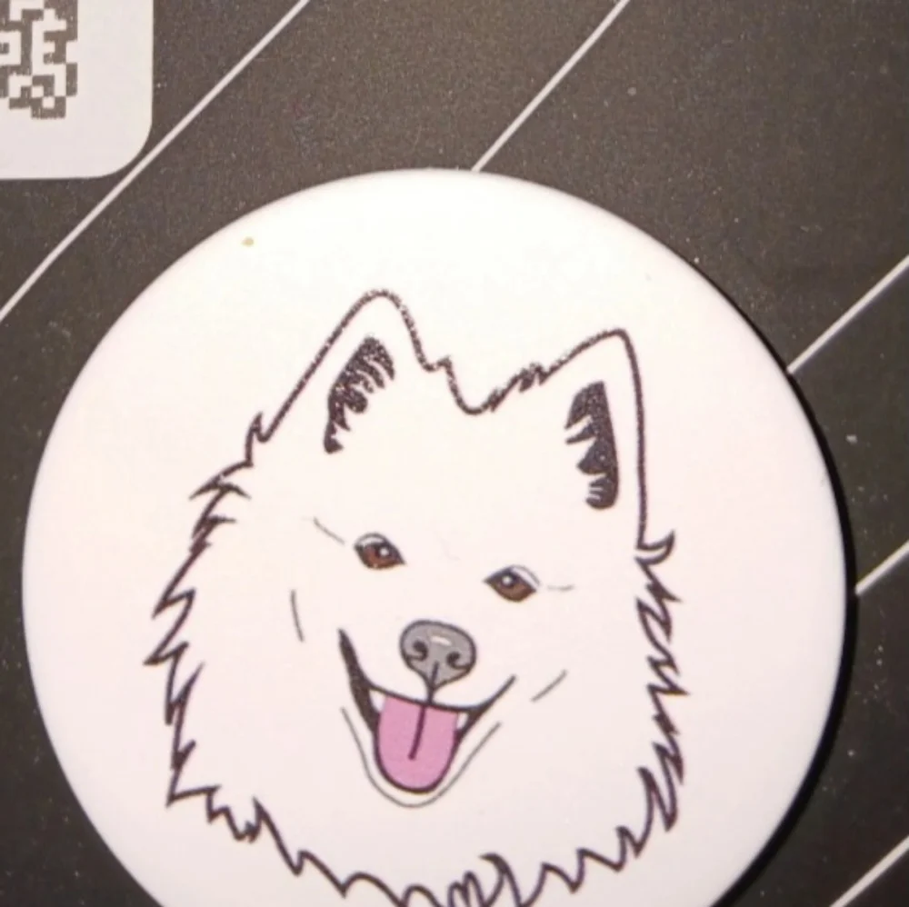 POP SOCKET American Eskimo dog grip/stand/holder cell phones & tablets NWT